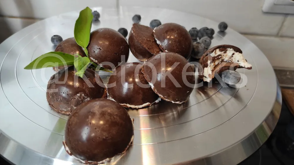 Глазированные кето-сырки