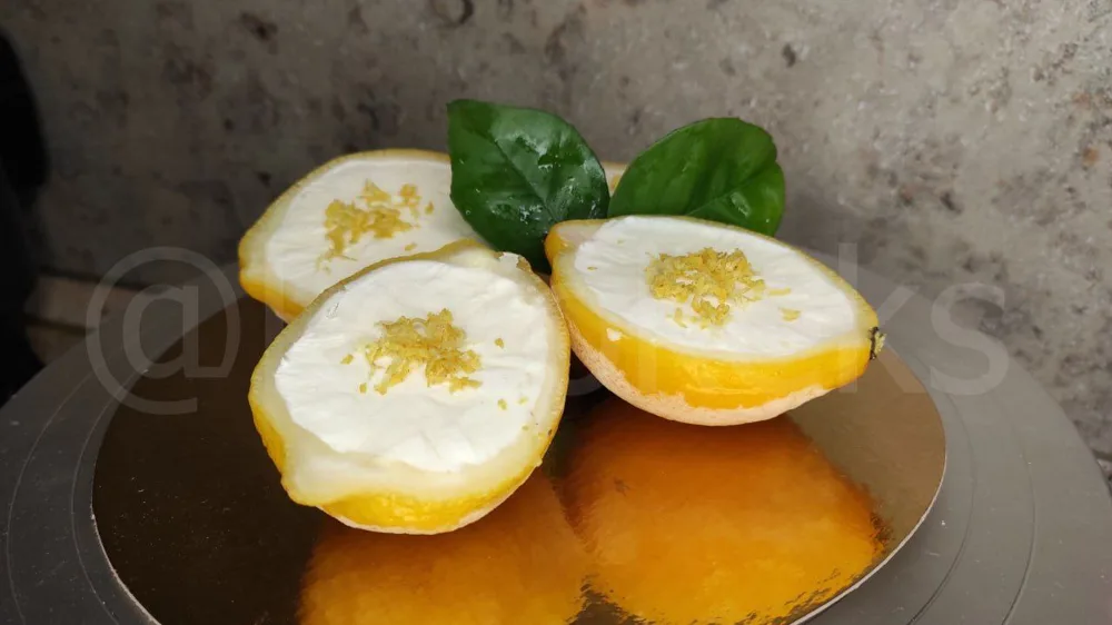 Лимонный десерт